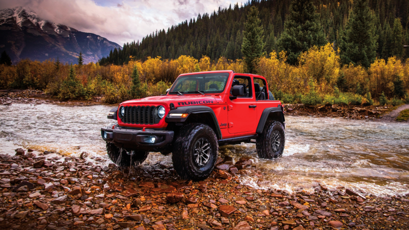 Jeep® Brand Brings 35-inch Tires to Two-door 2024 Wrangler for the ...